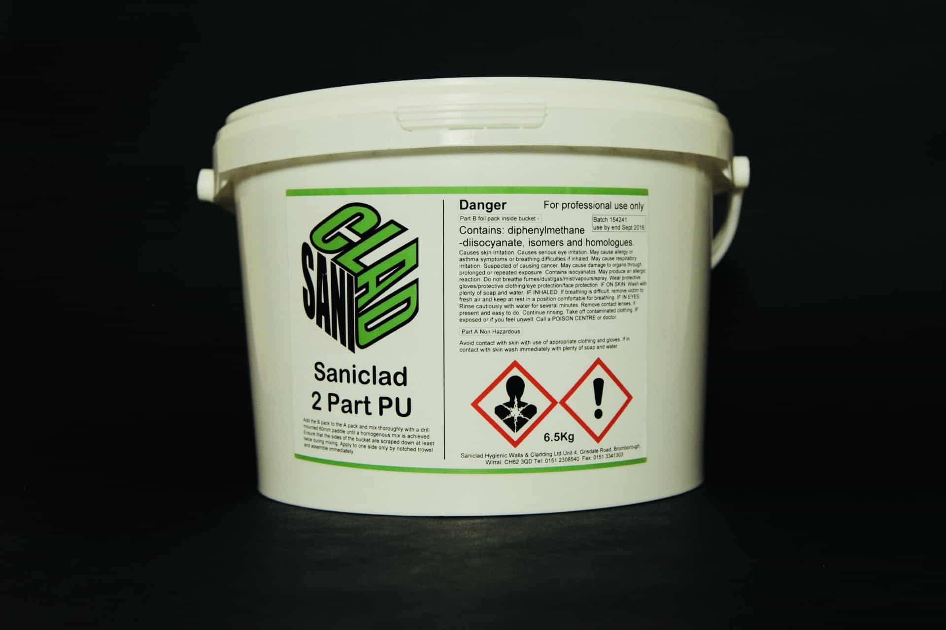 Premium Ultra Strength Sanibond Two Part Polyurethane Adhesive 6.5kg