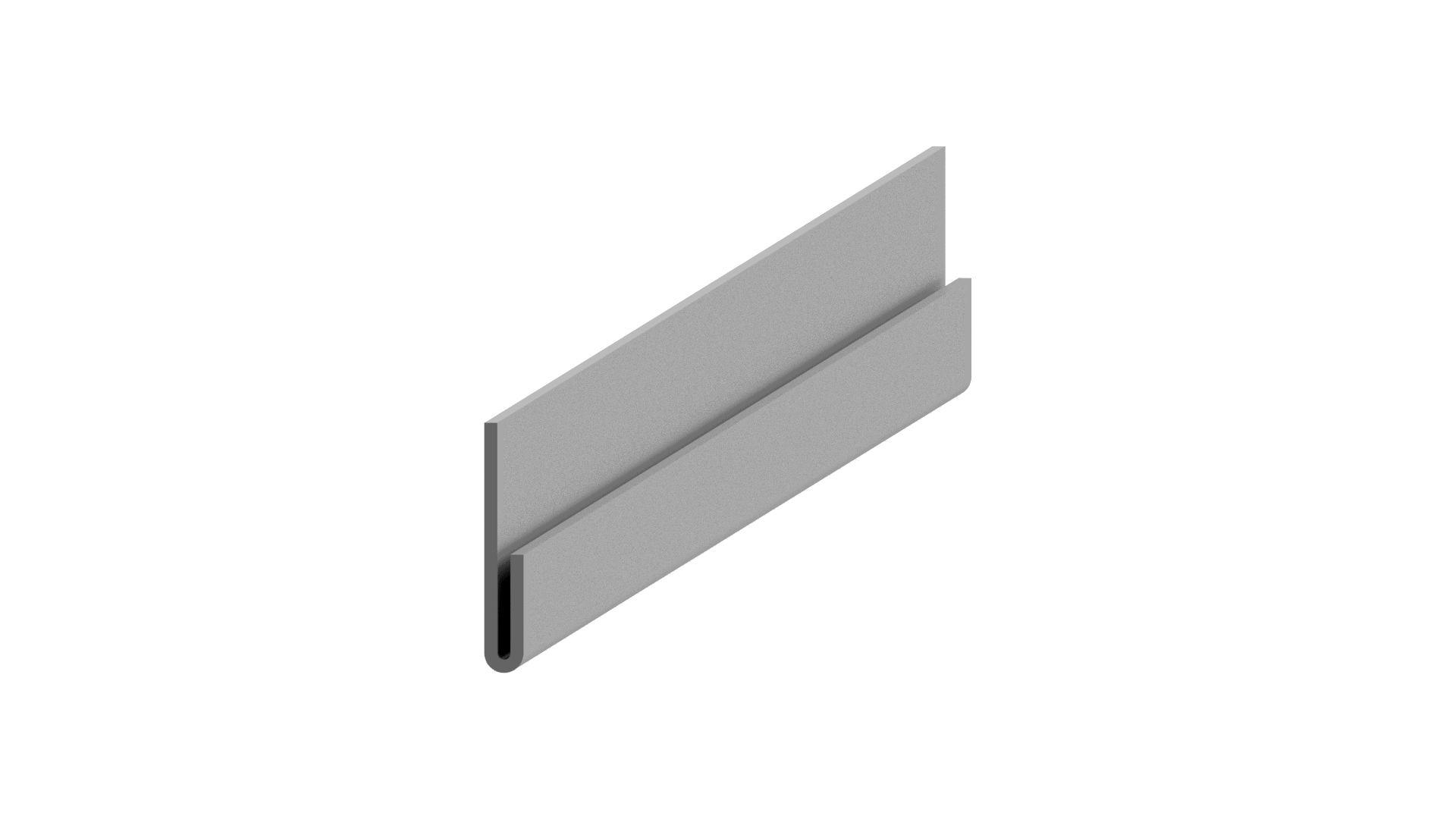 Stainless Steel "J" section trim Saniclad